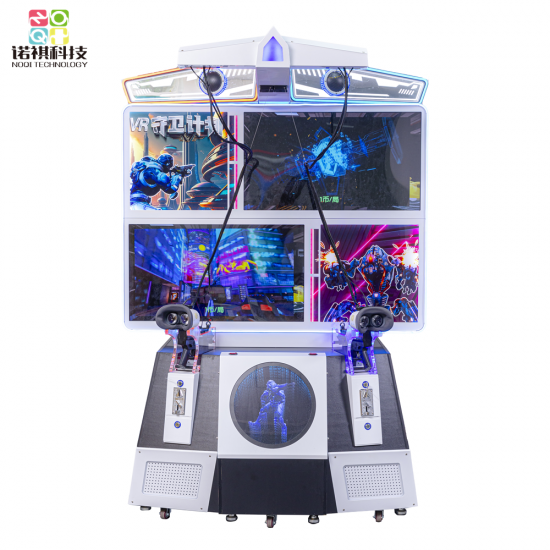Coin operated Space Guardian Virtual Reality Shooting Arcade Game Machine 9d Vr Shoot Game 2 players